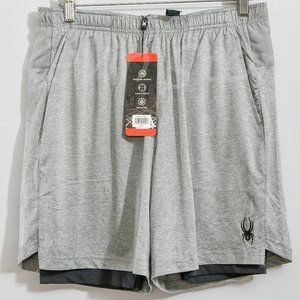 Spyder Men's tech Knit short GRAY
